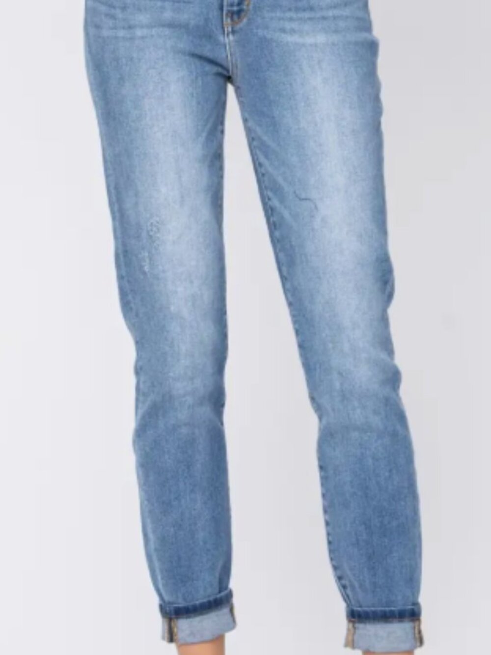 Judy blue Hi-Rise Double Cuff Slim Fit Jeans NWT